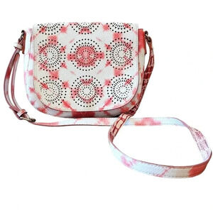 Desigual Tie Dye  Vegan Leather Bohemian Crossbody Mini Bag.
